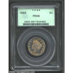 1885 5C PR66 PCGS.