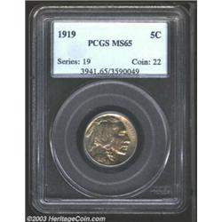 1919 5C MS65 PCGS.