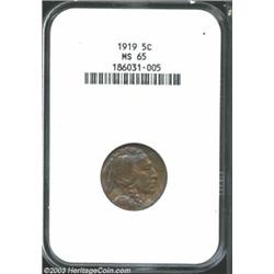 1919 5C MS65 NGC.
