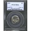 1919 5C MS66 PCGS.