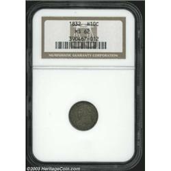 1832 H10C MS62 NGC.