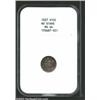 Image 1 : 1837 H10C Large Date (Curl Top 1) MS64 NGC.