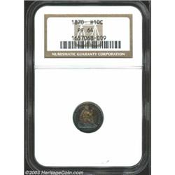 1870 H10C PR64 NGC.