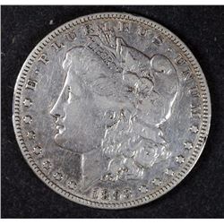 1893 MORGAN SILVER DOLLAR, XF  KEY DATE
