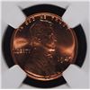 Image 2 : 1947 LINCOLN CENT, NGC MS-66 RED NGC PRICE GUIDE=$160.00
