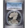 Image 1 : 1995-P AMERICAN SILVER EAGLE, PCGS PR-70 DCAM   RARE!