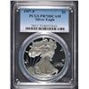 Image 1 : 1997-P AMERICAN SILVER EAGLE, PCGS PR-70 DCAM   RARE