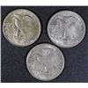 Image 2 : 1940-P,S, & 44 WALKING LIBERTY HALVES BU (40-S WEAK STRIKE)