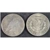 Image 2 : 1878-S MORGAN AU, & 1935-S PEACE FINE