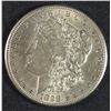 Image 1 : 1898-S MORGAN SILVER DOLLAR AU/BU SEMI-KEY