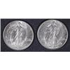 Image 1 : 1942-P,D WALKING LIBERTY HALVES BU