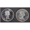 Image 3 : 9 CANADIAN SILVER PROOF LIKE DOLLARS