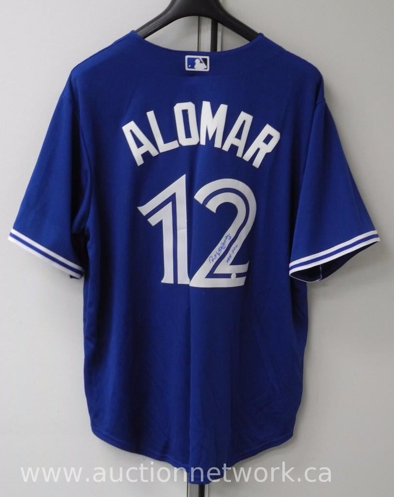 "Roberto Alomar" Blue Jays Jersey Signed with Cert.
