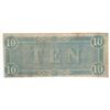 Image 2 : 1864 $10 The Confederate States of America Note