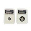 Image 2 : 2014-S Dime & 2014-S Half Dollar Coins NGC PF70 Ultra Cameo