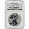 Image 1 : 2006-P $1 American Silver Eagle Coin Reverse Proof NGC Graded PF70