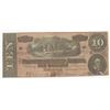 Image 1 : 1864 $10 The Confederate States of America Note