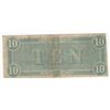 Image 2 : 1864 $10 The Confederate States of America Note
