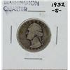 Image 1 : 1932-S Washington Quarter Key Date Silver Coin