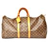 Image 1 : Authentic Vintage Louis Vuitton 60cm Keepall Brown Monogram Gold Hardware