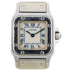 Ladies Stainless Steel Cartier Santos Watch