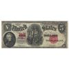 Image 1 : 1907 $5 Woodchopper Legal Tender Note