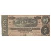 Image 1 : 1864 $10 The Confederate States of America Note