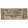Image 1 : 1864 $10 The Confederate States of America Note