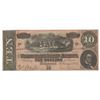 Image 1 : 1864 $10 The Confederate States of America Note