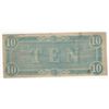 Image 2 : 1864 $10 The Confederate States of America Note