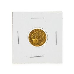 1914-D $2 1/2 Indian Head Quarter Eagle Gold Coin