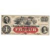 Image 1 : 1860s $4 The Bank of Washington Obsolete Note