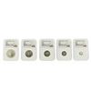 Image 1 : 5 Coin Set 1995 Libertad Silver Coin Set NGC Graded