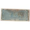 Image 2 : 1864 $10 The Confederate States of America Note