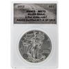 Image 2 : 2012 $1 American Silver Eagle Coin ANACS MS70 First Strike