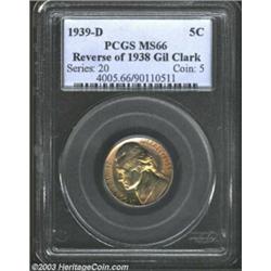 1939-D 5C MS66 PCGS.