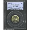 Image 1 : 1943-D 5C MS66 Full Steps PCGS.