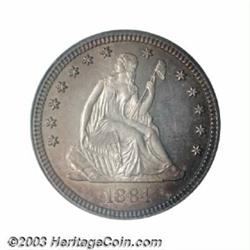 1884 25C PR66 Cameo PCGS.