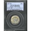 Image 1 : 1917-D 25C Type One MS64 Full Head PCGS.