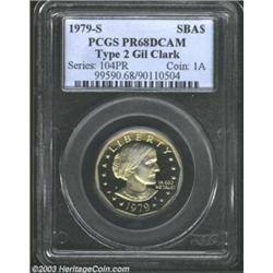 1979-S SBA$ Type Two PR68 Deep Cameo PCGS.