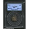 Image 1 : 1834 10C Large 4 MS64 PCGS.