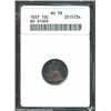 Image 1 : 1837 10C Large Date AU58 ANACS.