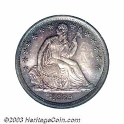 1839 10C No Drapery MS67 PCGS.