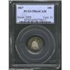 Image 1 : 1867 10C PR64 Cameo PCGS.