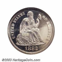 1882 10C PR66 Deep Cameo NGC.