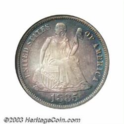 1885 10C PR68 NGC.