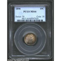 1898 10C MS66 PCGS.