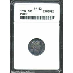 1899 10C PR62 ANACS.