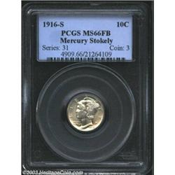 1916-S 10C MS66 Full Bands PCGS.