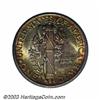 Image 2 : 1917-D 10C MS65 Full Bands PCGS.